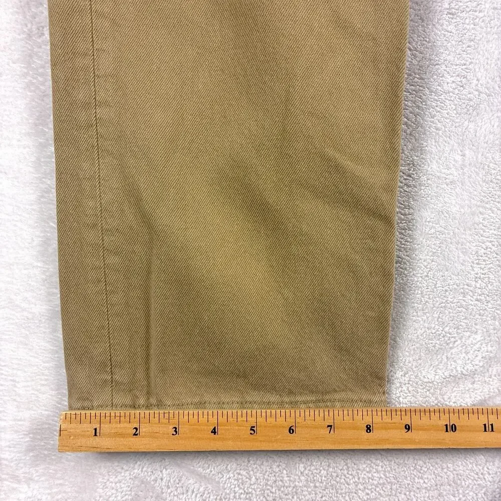 VTG Levis 501 Jeans Men 38x30 (36x30) Beige Button Fly 90s Made in USA 0612